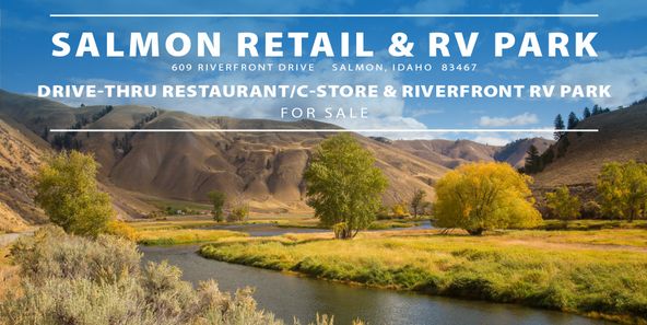 Salmon Retail & RV Park: 609 Riverfront Dr, Salmon, ID 83467